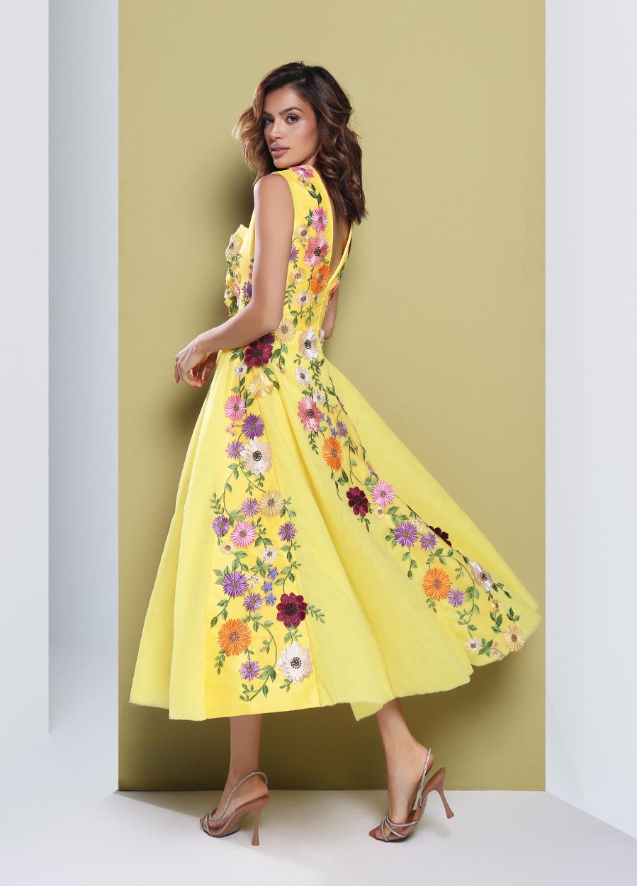 Aurora Dress - A Spring Romance in Motion