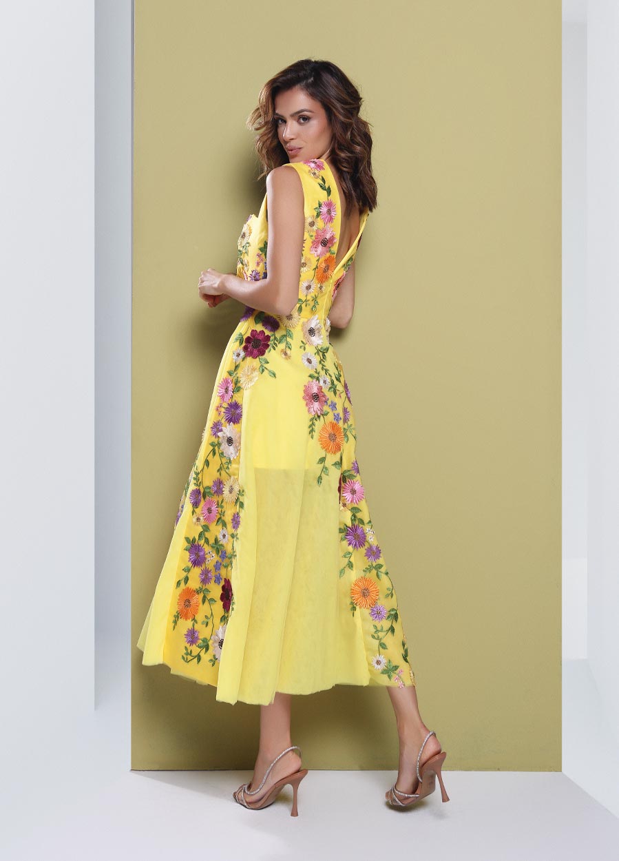 Aurora Dress - A Spring Romance in Motion