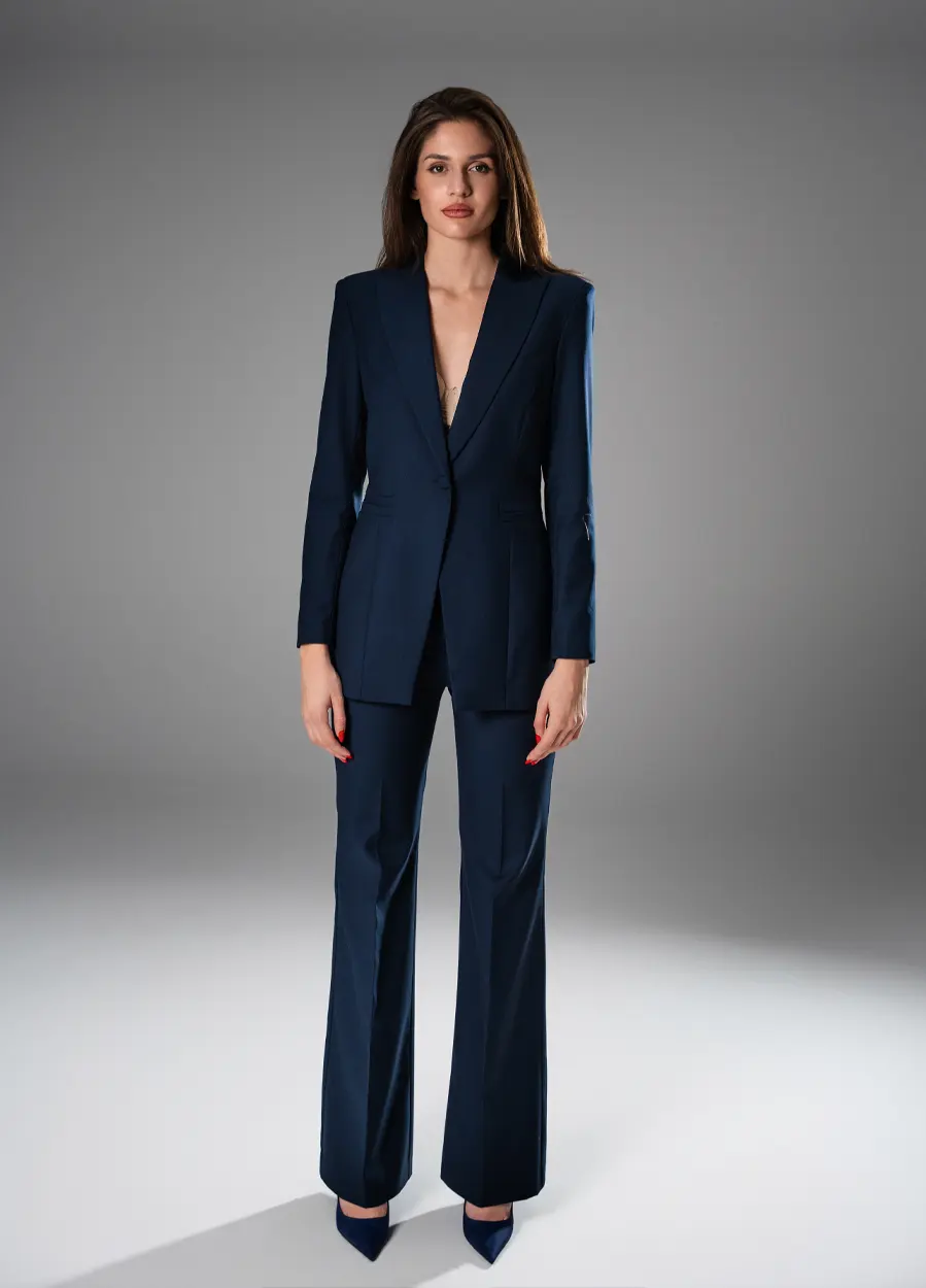 Suit Uni Blue - Esencija poslovne elegancije